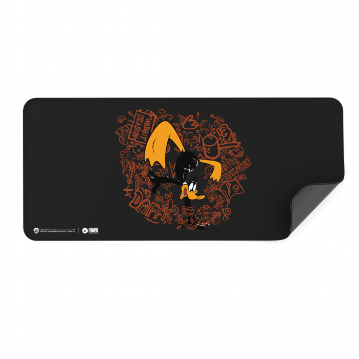 Hawk Looney Tunes Daffy Duck Graffiti90x40 Mouse Pad | Hawk Chair
