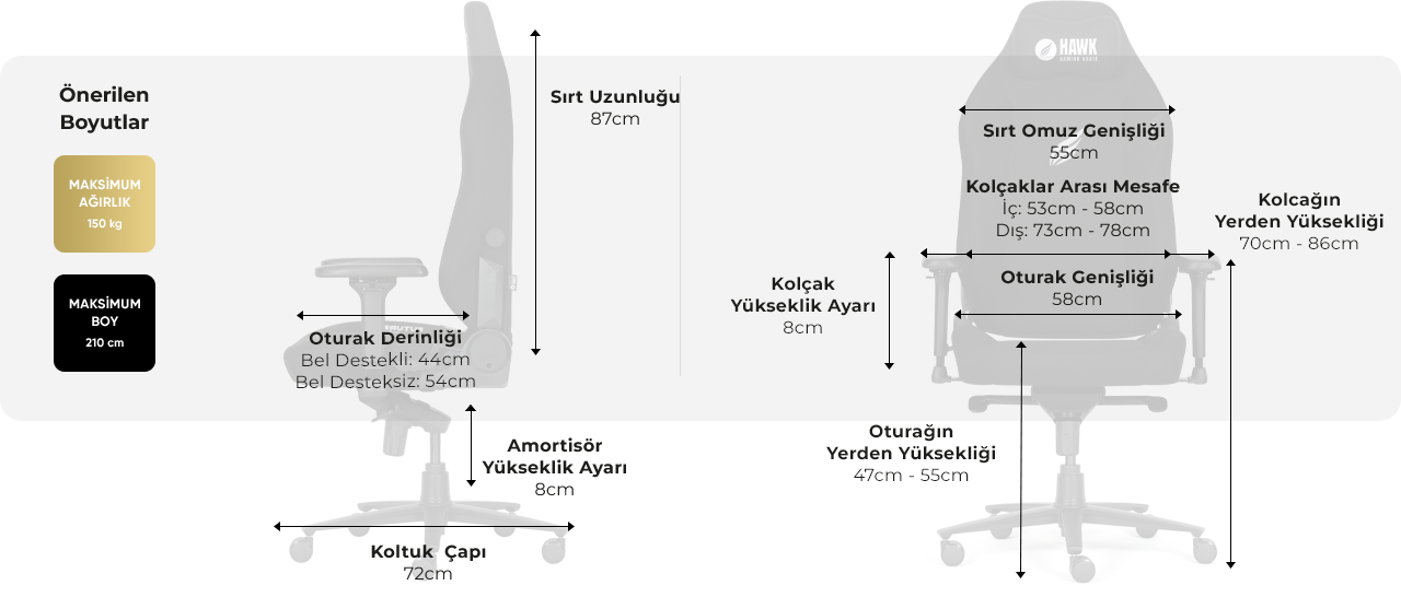 kumaş oyuncu koltuğu, oyuncu koltuğu, oyuncu koltuk, gaming koltuk, hawk chair, deri oyuncu koltuğu, deri kumaş oyuncu koltuğu