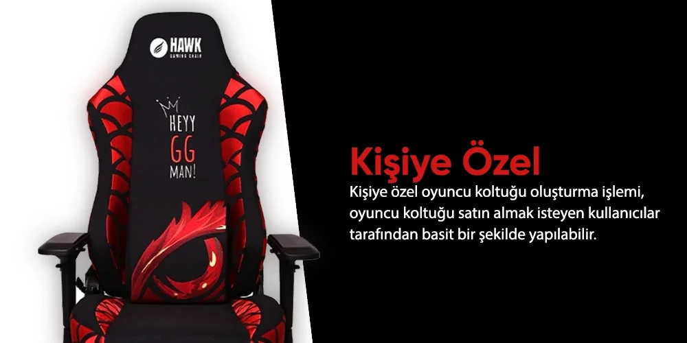 Kişiye Özel Oyuncu Koltuğu Oluşturma
