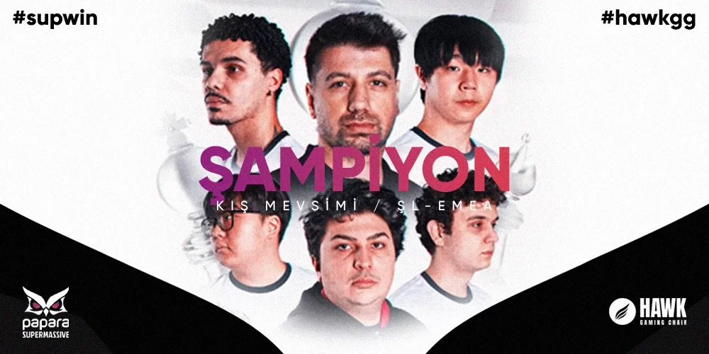 KMF Şampiyonu Papara Supermassive!