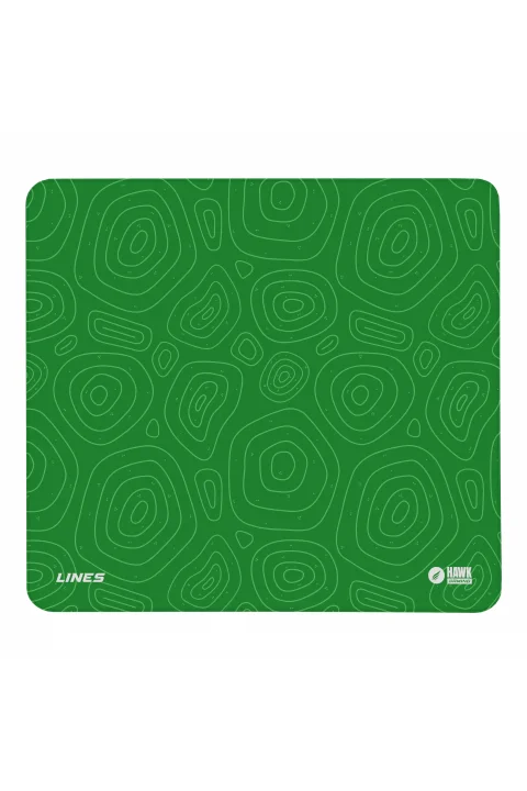 Hawk Green Lines 45x40 2mm Mouse Pad gorsel buton 3