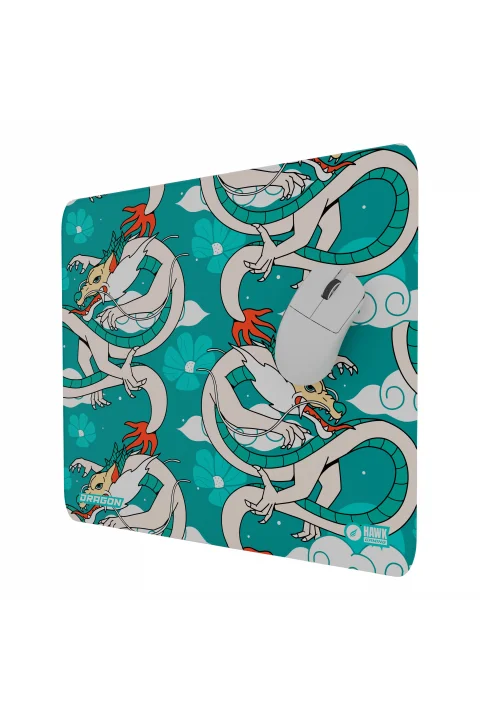 Hawk Turquoise Dragon 45x40 2mm Mouse Pad gorsel buton 1