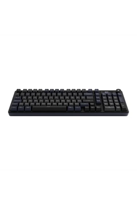 HK258 Membrane LCD RGB Kablosuz/Bluetooth Gri Mor Full Türkçe Gaming Oyuncu Klavye gorsel buton 9