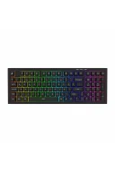 HK210 Membrane Rainbow Type C Kablolu Siyah Full Türkçe Gaming Oyuncu Klavye