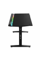 ION S Çift Motorlu Yükseklik Ayarlı RGB 140x70 Siyah Renk Çalışma ve Oyuncu Masası
