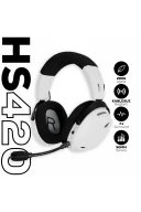 HS420 7.1 Surround Tri-Mode Kablosuz/Bluetooth Beyaz Oyuncu Kulaklığı