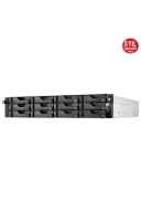 AsusTOR AS7112RDX INTEL E-2224 12 BAY NAS(12X18TB SUPPORT)8GB DDR4 ECC(128GB SUPPORT) M.2 SLOTS X2 GBE X4 PCIE GEN3 X3 USB 3.2 X4 USB 3.2 TYPE-C X2 VERİ DEPOLAMA CİHAZI