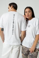 Brave Oversize Beyaz T-Shirt