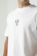 Brave Oversize Beyaz T-Shirt