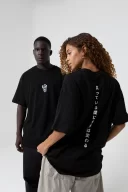 Brave Oversize Siyah T-Shirt
