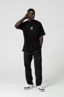Brave Oversize Siyah T-Shirt