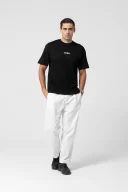 East Oversize Siyah T-Shirt