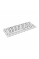 HK210 Membrane Rainbow Type C Kablolu Beyaz Full Türkçe Gaming Oyuncu Klavye
