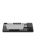 HK220 Membrane RGB Kablosuz/Bluetooth Siyah Beyaz TKL Türkçe Gaming Klavye