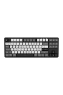 HK220 Membrane RGB Kablosuz/Bluetooth Siyah Beyaz TKL Türkçe Gaming Klavye