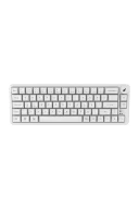 HK251 Membrane RGB Kablosuz/Bluetooth Beyaz %65 Türkçe Gaming Klavye