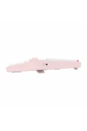 HK258 Membrane LCD RGB Kablosuz/Bluetooth Beyaz Pembe Full Türkçe Gaming Oyuncu Klavye