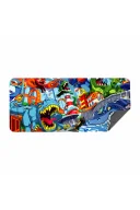 Hawk Hot Wheels Attack City 90x40 Mouse Pad