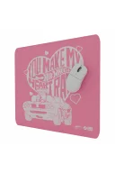 Hawk Hot Wheels Heart Race 45x40 2mm Mouse Pad