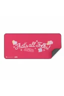 Hawk Looney Tunes Dont Ever 90x40 Mouse Pad