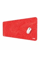 Hawk Red Lines 90x40 Mouse Pad