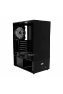 HC310 600W RGB Mesh Micro ATX Mini Tower Siyah Gaming Oyuncu Kasa