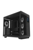 HC710 1200W 80+ Gold ARGB Akvaryum ATX Mid Tower Siyah Gaming Kasa