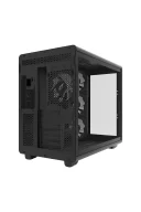 HC710 850W 80+ Bronze ARGB Akvaryum ATX Mid Tower Siyah Gaming Kasa
