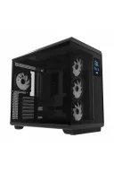 HC710 850W 80+ Bronze ARGB Akvaryum ATX Mid Tower Siyah Gaming Oyuncu Kasa