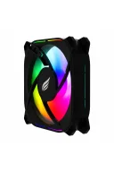 HF120 Slientforce 120mm ARGB Üçlü Siyah Kasa Fanı