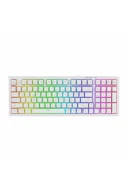 HK210 Membrane Rainbow Type C Kablolu Beyaz Full Türkçe Gaming Oyuncu Klavye