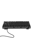 HK410 Mekanik Mavi Switch 19 Mod RGB Kablolu Siyah TKL Türkçe Gaming Klavye