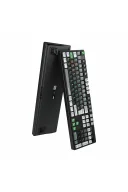 HK510 Mekanik Prelubed Switch RGB Tri-Mode Kablosuz/Bluetooth Full Türkçe Gaming Klavye