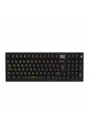 HK530 Mekanik Prelubed Switch RGB Tri-Mode Kablosuz/Bluetooth Full Türkçe Gaming Klavye