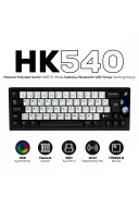 HK540 Mekanik Prelubed Switch RGB Tri-Mode Kablosuz/Bluetooth %65 Full Türkçe Gaming Klavye