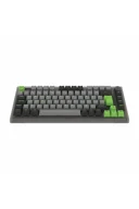 HK610 Gateron Switch RGB LCD Tri-Mode Kablosuz/Bluetooth %75 Gaming Oyuncu Klavye