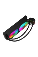 HL240 Frostbite 240mm Led ARGB AM5 ve LGA1700 Uyumlu Siyah Sıvı Soğutucu