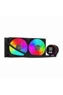 HL240 Frostbite 240mm Led ARGB AM5 ve LGA1700 Uyumlu Siyah Sıvı Soğutucu