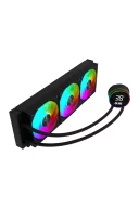 HL360 Frostbite 360mm Led ARGB AM5 ve LGA1700 Uyumlu Siyah Sıvı Soğutucu