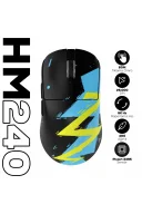 HM240 8K Hz 26000 DPI PixArt 3395 Tri-Mode Kablosuz/Bluetooth Siyah Gaming Mouse