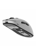 HM420 4K Hz 26000 DPI Tri-Mode Kablosuz/Bluetooth Şarj Standlı Beyaz Gaming Oyuncu Mouse