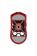 HM620 8K Hz 30000 DPI Tri-Mode Kablosuz/Bluetooth Siyah Kırmızı Gaming Oyuncu Mouse
