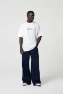 Noodle Oversize Beyaz T-Shirt