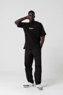 Noodle Oversize Siyah T-Shirt