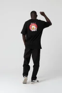 Noodle Oversize Siyah T-Shirt