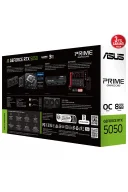 Asus Prime GeForce RTX 5050 OC 8GB GDDR6 128 Bit DLSS 4 Ekran Kartı