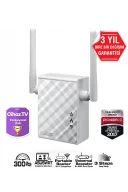 Asus RP-N12 N300 300Mbps 1 Port Menzil Genişletici