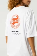 Soda Vibe Oversize Beyaz T-Shirt