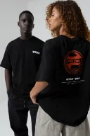Soda Vibe Oversize Siyah T-Shirt