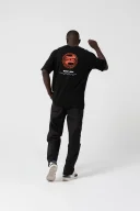 Soda Vibe Oversize Siyah T-Shirt